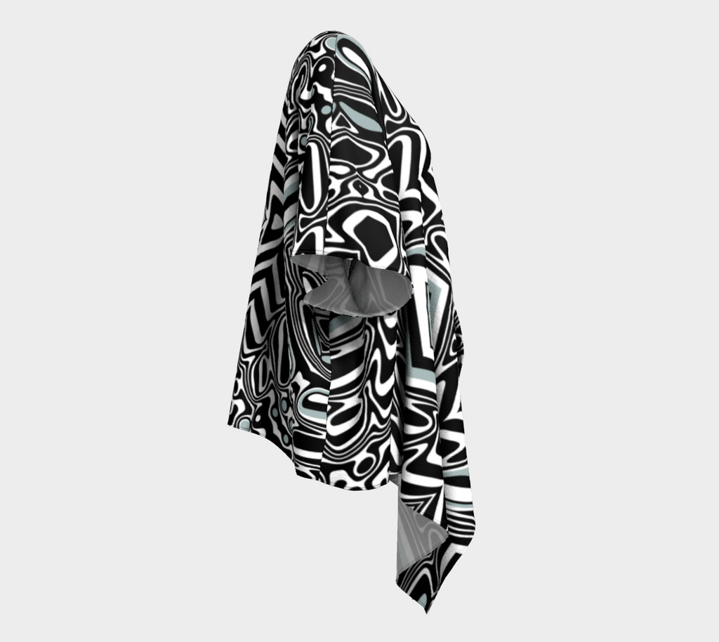 Butterfly Vision| Draped Kimono
