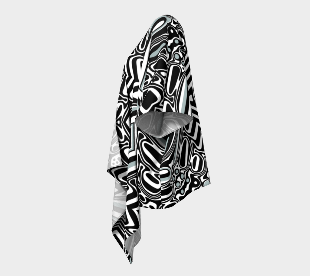 Butterfly Vision| Draped Kimono